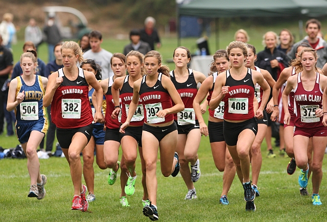 2011 USF XC Invite-014.JPG - 2011 University of San Francisco Cross Country Invitational, September 3, Golden Gate Park, San Francisco, California.